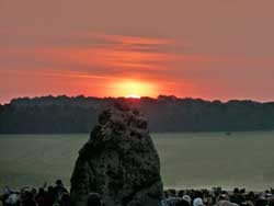 Summer solstice at Stonehenge image.